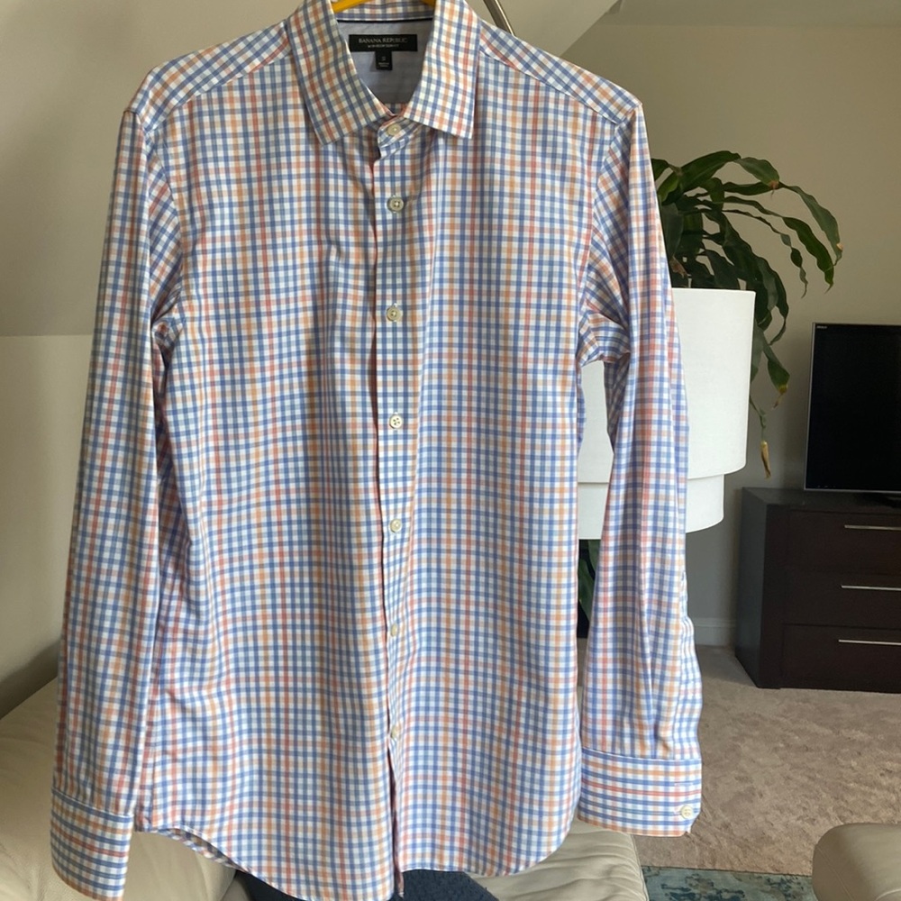 Banana Republic Non-Iron Slim Fit Dress Shirt
